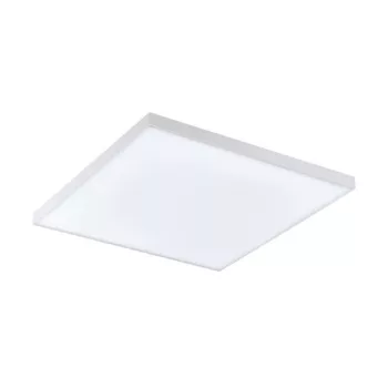   EGLO 98901 TURCONA, beltéri LED-es mennyezeti lámpa, LED foglalattal, MAX 11W teljesítménnyel, 1400lm, 4000 K, fehér / acél lámpatest, IP20, szatinált / műanyag búrával, LED nem cserélhető, kapcsoló nélkül