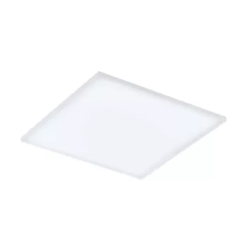   EGLO 98903 TURCONA, beltéri LED-es mennyezeti lámpa, LED foglalattal, MAX 33W teljesítménnyel, 4200lm, 4000 K, fehér / acél lámpatest, IP20, szatinált / műanyag búrával, LED nem cserélhető, kapcsoló nélkül