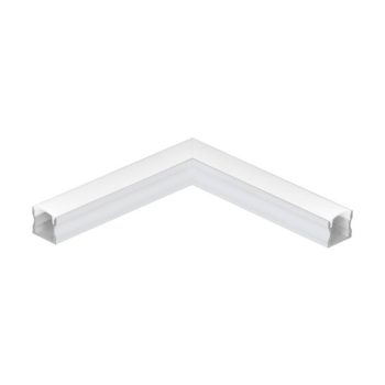   EGLO 98926 SURFACE PROFILE 2 LED szalaghoz Sarokösszekötő elem 98924-hez fehér, 110 mm x 0 mm x 0 mm