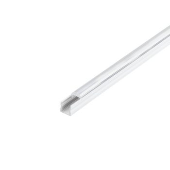   EGLO 98935 SURFACE PROFILE 3 LED szalaghoz Alu sín átlátszó lencse diffúzorral átl 2mfehér, 2000 mm x 17 mm x 20 mm