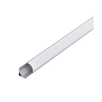   EGLO 98941 CORNER PROFILE 1 LED szalaghoz Alu sarokprofil 16mm opál diffúzorral 1m, 1000 mm x 0 mm x 16 mm
