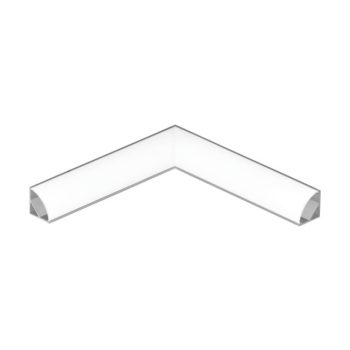   EGLO 98943 CORNER PROFILE 1 LED szalaghoz Alu sarokösszekötő elem bal 98941-hez, 110 mm x 0 mm x 0 mm