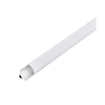   EGLO 98945 CORNER PROFILE 1 LED szalaghoz Alu sarokprofil 16mm opál diffúzorral 1m feh, 1000 mm x 0 mm x 16 mm