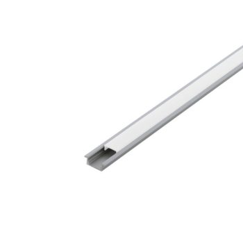   EGLO 98977 RECESSED PROFILE 1 LED szalaghoz Alu süllyeszthető led profil 9mm opál diffúzorral 1m, 1000 mm x 23 mm x 9 mm