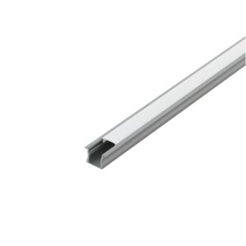   EGLO 98987 RECESSED PROFILE 2 LED szalaghoz Alu süllyeszthető led profil 15mm opál diffúzorral 1m, 1000 mm x 23 mm x 15 mm