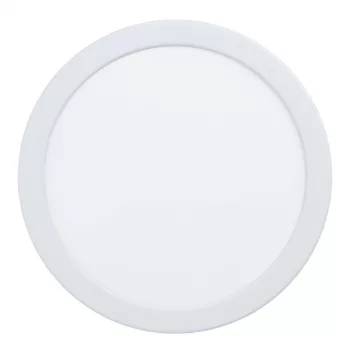   EGLO 99134 FUEVA 5, beltéri LED-es süllyesztett lámpa, LED foglalattal, MAX 16,5W teljesítménnyel, 1800lm, 3000 K, fehér / acél lámpatest, IP20, fehér / műanyag búrával, LED nem cserélhető, kapcsoló nélkül