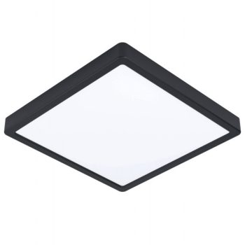   EGLO 99257 FUEVA 5, beltéri LED-es falon kívüli lámpa, LED foglalattal, MAX 20W teljesítménnyel, 2500lm, 4000 K, fekete / acél lámpatest, IP20, fehér / műanyag búrával, LED nem cserélhető, kapcsoló nélkül