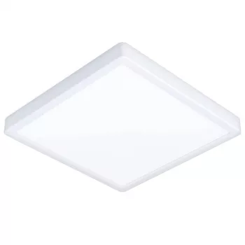   EGLO 99268 FUEVA 5, beltéri IP44-es LED-es falon kívüli lámpa, LED foglalattal, MAX 20W teljesítménnyel, 2300lm, 3000 K, fehér / acél lámpatest, fehér / műanyag búrával, LED nem cserélhető, kapcsoló nélkül