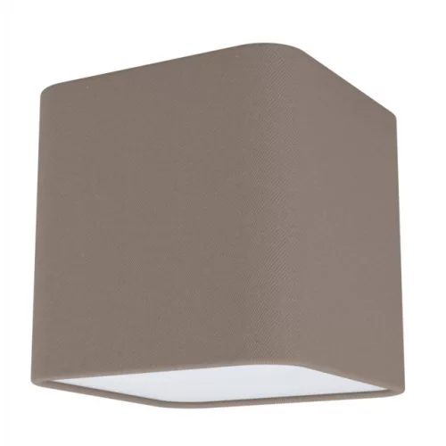 EGLO 99302 POSADERRA, beltéri mennyezeti lámpa, E27 foglalattal, MAX 1X28W teljesítménnyel, fehér / acél lámpatest, tópszín, fehér / textil, műanyag búrával, kapcsoló nélkül