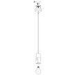 EGLO 99531 LOBATIA beltéri függeszték, fekete színben, E27 foglalattal, max 1X40W teljesítmény, IP20 védelemmel, 2 év garanciával ( EGLO 99531 )