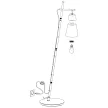 EGLO 99547 CANTERRAS beltéri állólámpa, fekete színben, E27 foglalattal, max 1X40W teljesítmény, IP20 védelemmel, 2 év garanciával ( EGLO 99547 )
