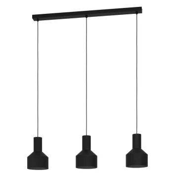   EGLO 99552 CASIBARE beltéri függeszték, fekete színben, E27 foglalattal, max 3X40W teljesítmény, IP20 védelemmel, 2 év garanciával ( EGLO 99552 )