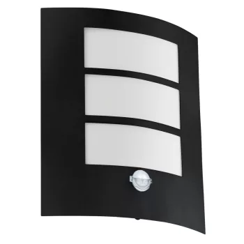   EGLO 99568 CITY kültéri fali lámpa, fekete színben, E27 foglalattal, max 1X40W teljesítmény, IP44 védelemmel, 2 év garanciával ( EGLO 99568 )