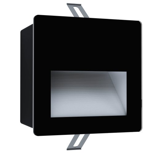 EGLO 99574 ARACENA kültéri süllyesztett lámpa, fehér, fekete színben, 500lm, 3,7W teljesítménnyel, IP65 védelemmel, 4000K, 5 év garanciával ( EGLO 99574 )