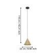 EGLO 99591 NARICES beltéri függeszték, fekete színben, E27 foglalattal, max 1X40W teljesítmény, IP20 védelemmel, 2 év garanciával ( EGLO 99591 )