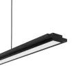 EGLO 99599 CAMBULOS beltéri függeszték, fekete színben, 4300lm, 2X17W teljesítménnyel, IP20 védelemmel, 3000K, 5 év garanciával ( EGLO 99599 )