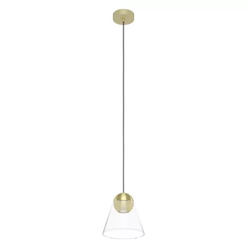   EGLO 99628 CERASELLA beltéri függeszték, csiszolt sárgaréz színben, GU10 foglalattal, max 1X4,5W teljesítmény, IP20 védelemmel, 2 év lámpa / 5 év fényforrás garanciával ( EGLO 99628 )