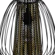 EGLO 99661 CURASAO beltéri függeszték, fekete színben, E27 foglalattal, max 1X40W teljesítmény, IP20 védelemmel, 2 év garanciával ( EGLO 99661 )
