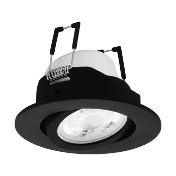   EGLO 99669 SALICETO-Z beltéri süllyesztett lámpa, fekete színben, 345lm, 4,7W teljesítménnyel, IP20 védelemmel, 2700K-6500K, 5 év garanciával ( EGLO 99669 )