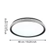 EGLO 99781 SELUCI beltéri mennyezeti lámpa, fekete színben, 4600lm, 4X10W teljesítménnyel, IP20 védelemmel, 3000K-6500K, 5 év garanciával ( EGLO 99781 )