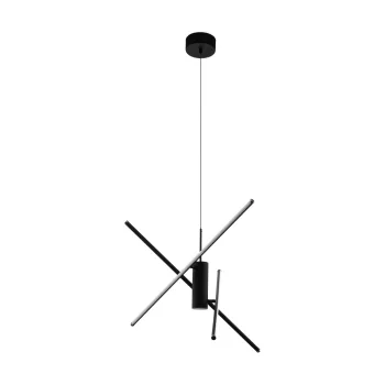   EGLO 99818 SALITRE beltéri függeszték, fekete színben, 4000lm, 29W teljesítménnyel, IP20 védelemmel, 3000K, 5 év garanciával ( EGLO 99818 )