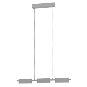   EGLO 99819 ROVIRA beltéri függeszték, ezüst színben, 2400lm, 3X6,7W teljesítménnyel, IP20 védelemmel, 3000K, 5 év garanciával ( EGLO 99819 )
