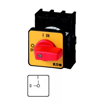   Eaton 002388 P1-25/E-RT Be-Ki kapcsoló VÉSZ-KI 3p 25A beépíthető