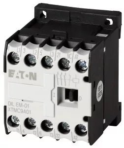 Eaton 010136 DILEM-01-G(110VDC) Telj.kontaktor AC-3/400V:4kW