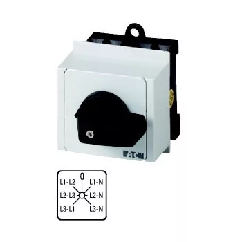   Eaton 012759 T0-3-8007/IVS Voltmérő átkapcsoló 20A sorolható