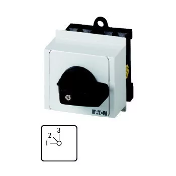   Eaton 013454 T0-3-8250/IVS Vezérl. fokozatkapcsoló 2p 20A sorolható