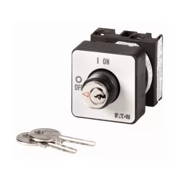   Eaton 014933 T0-1-102/EZ/S Zárható Be-Ki kapcsoló 2p 20A központosan beép.