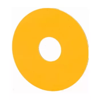 Eaton 063264 SR-GE VÉSZ-KI tábla, üres, sárga, 50x50 mm