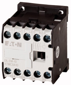 Eaton 079594 DILEM-10-G(12VDC) Telj.kontaktor AC-3/400V:4kW