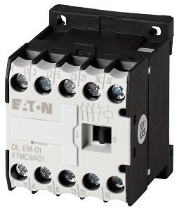 Eaton 079642 DILEM-01-G(12VDC) Telj.kontaktor AC-3/400V:4kW