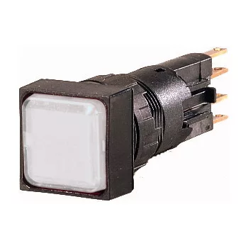   Eaton 088059 Q18LF-WS/WB Jelzőlámpa, lapos, fehér, izzóval