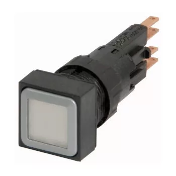   Eaton 088561 Q18LT-WS/WB Világító ny.gomb, fehér, visszaálló, izzólámpával