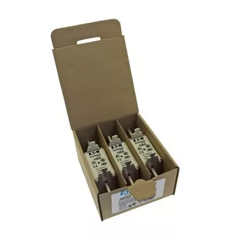   Eaton 100NHG02B 100A 500V GG/GL SIZE02 DUAL IND. NH FUSE NH-betét 100A, DIN 02 méret, 500V AC, gG/gL