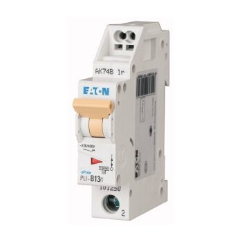   Eaton 101250 PLI-B13/1 Kismegszakító. 1P, 13A, B karakterisztika, 10kA