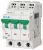 Eaton 101317 PLI-C6/3 Kismegszakító. 3P, 6A, C karakterisztika, 10kA