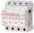 Eaton 101329 PLI-B2/3N Kismegszakító. 3P+N, 2A, B karakterisztika, 10kA