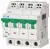 Eaton 101366 PLI-D6/4 Kismegszakító. 4P, 6A, D karakterisztika, 10kA