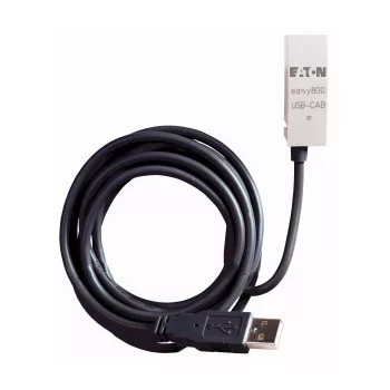   Eaton 106408 EASY800-USB-CAB Programozó kábel, USB, easy800, MFD, EC4P, ES4P