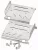 Eaton 106445 BPZ-CTS-S Sarokrögzítő készlet középső