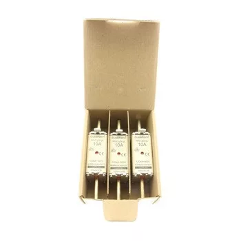   Eaton 10NHG0B NH FUSE 10A 500V GG/GL SIZE 0 NH-betét 10A, DIN 0 méret, 500V AC, gG/gL