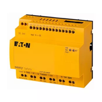   Eaton 111016 ES4P-221-DMXX1 24VDC, 14DI/4DO/1RO redundáns, kijelző nélkül