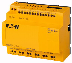 Eaton 111016 ES4P-221-DMXX1 24VDC, 14DI/4DO/1RO redundáns, kijelző nélkül