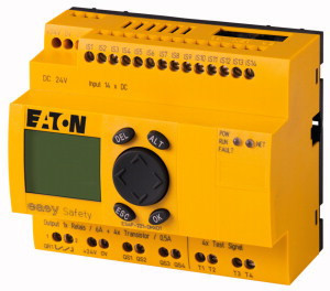 Eaton 111017 ES4P-221-DMXD1 24VDC, 14DI/4DO/1RO redundáns, kijelzős