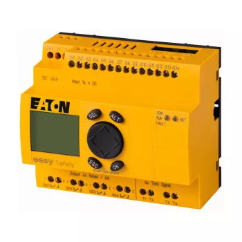 Eaton 111019 ES4P-221-DRXD1 24VDC, 14DI/4DO, kijelzős