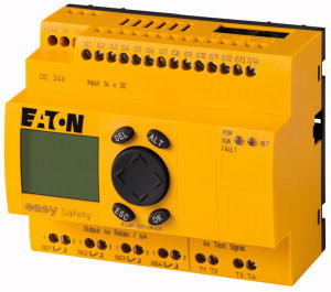 Eaton 111019 ES4P-221-DRXD1 24VDC, 14DI/4DO, kijelzős