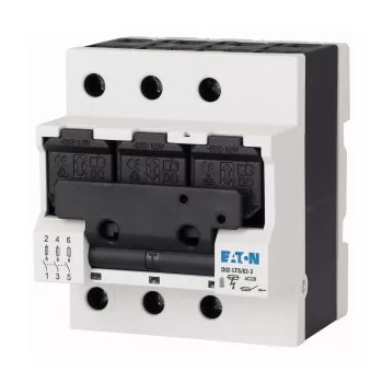  Eaton 114320 D02-LTS/63-3 Biztosítós szakaszolókapcsolók D02+D01 biztosítókkal